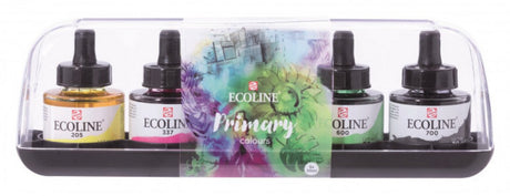 Ecoline Flüssig-Aquarell-Set primär | 5 x 30 ml