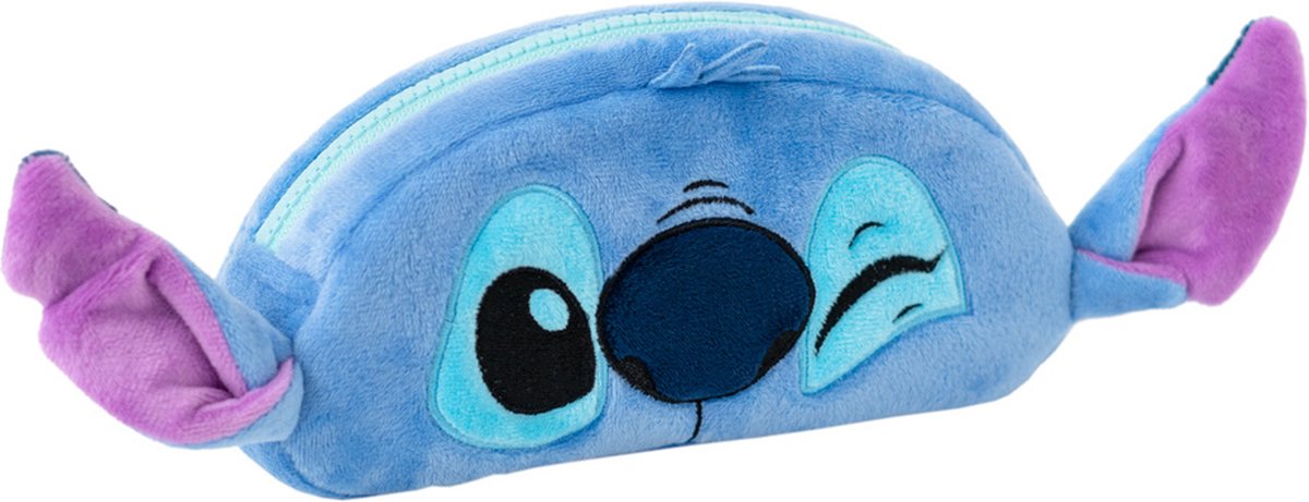 Grupo Erik Disney Stitch Plüsch-Federmäppchen, 20 x 9 x 5 cm