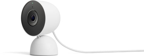 Google Nest Cam Indoor – Überwachungskamera – kabelgebunden – 3. Generation – Schnee