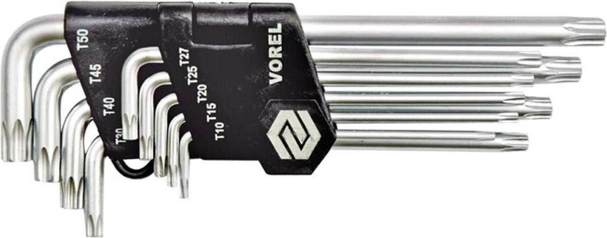 Vorel -Torx-Sicherheitsschlüssel-9-tlg
