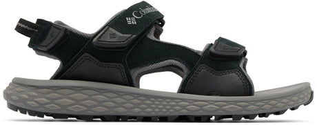 Columbia Konos™ Hiker 3-Riemen-Herrensandalen – Schwarz, Stadtgrau