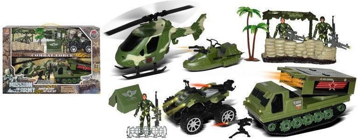 Braet Spielzeugsets und Figuren Militärspielzeugset