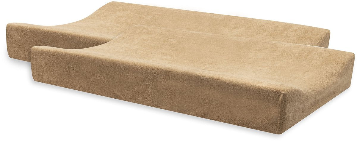Jollein aankleedkussenhoes badstof 50x70cm hazel (2pack)