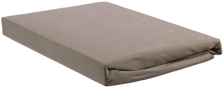 Beddinghouse jersey - topper hoeslaken - 90x200 220 - taupe