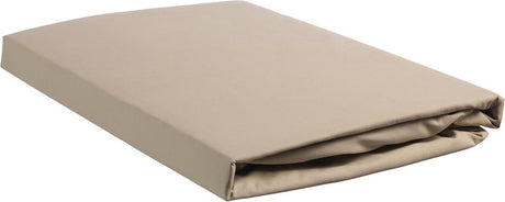 Beddinghouse percale katoen - hoeslaken - 90x200 - zand