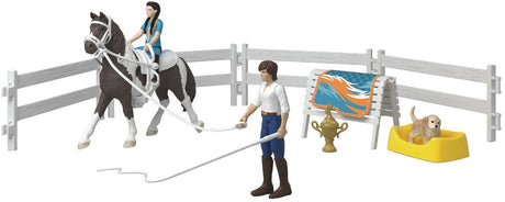 Schleich Horse Club Kim's Voltigier-Set 42799