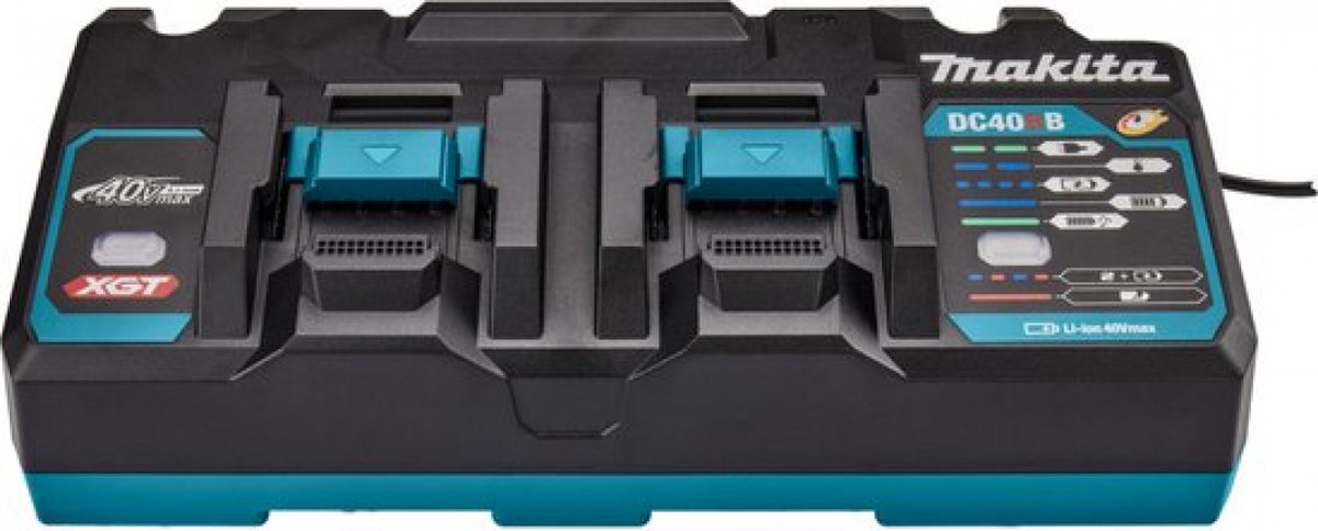Makita dc40rb duo Schnellladegerät xgt – 191n09-8 – 191n09-8