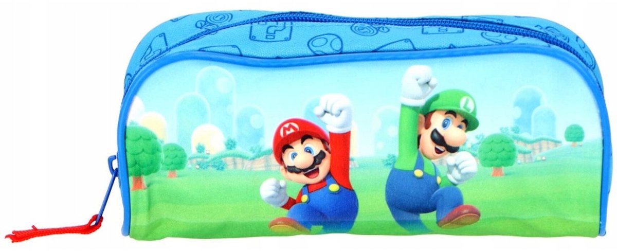 Kids Licensing Super Mario Federmäppchen für Kinder – Super Mario Schulbedarf