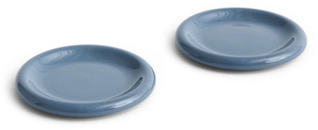 Hay Barro Frühstücksteller ø18 2er-Set dunkelblau