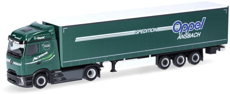 Herpa Mercedes Benz Actros Pro. S. g.sz. Oppel Ansbach
