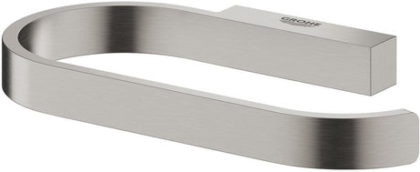Grohe Selection Toilettenpapierhalter – ohne Deckel – Supersteel (Edelstahloptik)