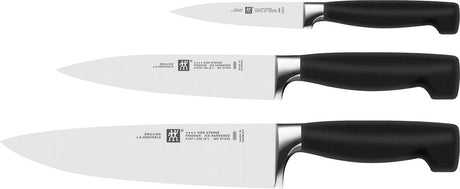 Zwilling ****vier Sterne 3-teiliges Messerset