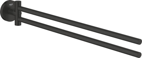 Grohe Quickfix Start Handtuchhalter – 439 mm – drehbar – mattschwarz