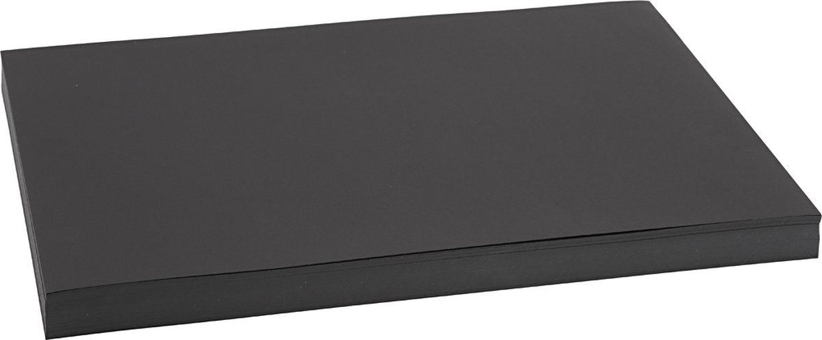 Creativ Company Farbkarton 100 Blatt A3 schwarz
