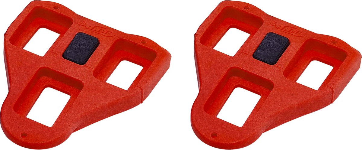 Bbb cycling look delta schoenplaatjes racefiets - roadclip - 9° speling - compatibel met look delta pedalen - look delta cleats bpd-02a