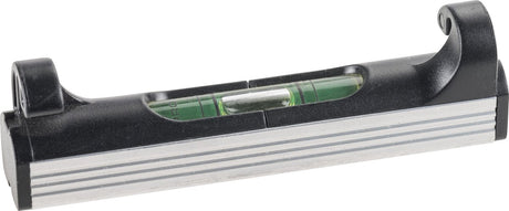 KWB-Schnurwasserwaage zum Richten von Schnüren bei Mauerwerks- und Pflasterarbeiten, 78 mm klein, mit Aluminiumfuß, ideal für Mauerwerksschnüre, nützlich für Fundament- und Terrassenbau