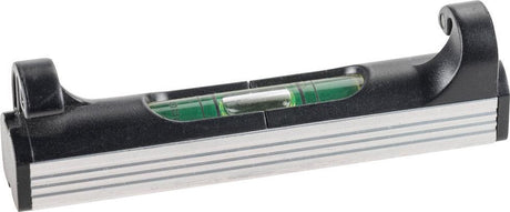 KWB-Schnurwasserwaage zum Richten von Schnüren bei Mauerwerks- und Pflasterarbeiten, 78 mm klein, mit Aluminiumfuß, ideal für Mauerwerksschnüre, nützlich für Fundament- und Terrassenbau