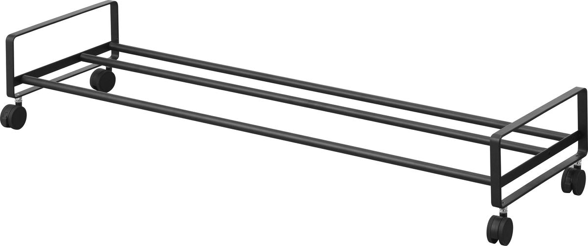 Yamazaki Schuhregal mit Rollen – Turm – Schwarz