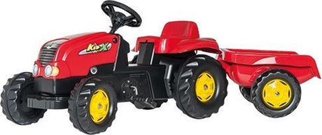 Rolly Toys Rollykid rot – Trettraktor mit Anhänger