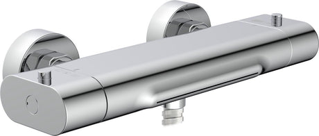 Eisl Carneo Thermostat-Badewannenarmatur – Mischbatterie – mit Wasserfallauslauf – Chrom