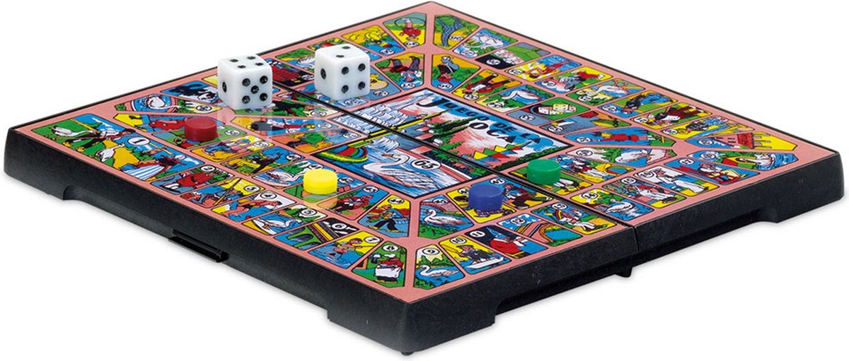 Geronimo Spiele Cayro - Gänsebrett - Reiseversion magnetisch - Brettspiel - 2-4 Spieler - geeignet ab 5 Jahren