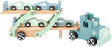 Small Foot - LKW-Transporter Chicago aus Holz mit Autos, 9-tlg.