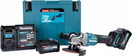 Makita ga005gz01 40 V Li-Ionen-Akku-Winkelschleifergehäuse in Mbox – 125 x 22,23 mm – bürstenlos