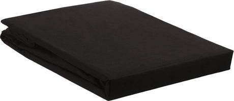 Beddinghouse percale katoen - hoeslaken - 140x200 - zwart
