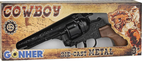 Gonher Cowboy-Revolver 25 cm 12 Schuss