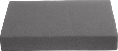 Ambiante - jersey - boxspring hoeslaken - 90x200 cm - antraciet