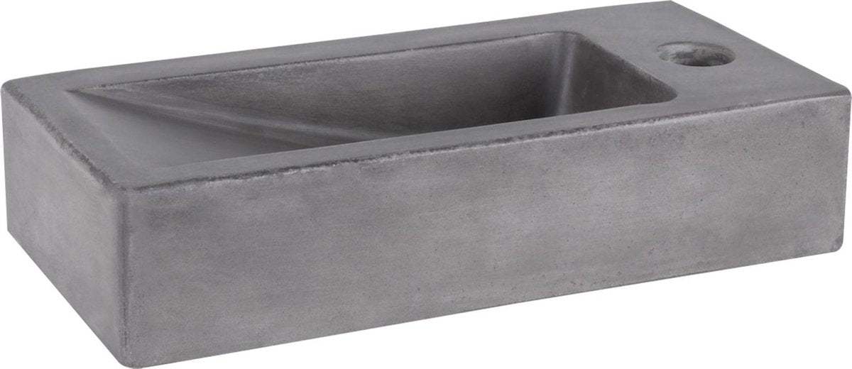 Differnz doni - fontein beton donkergrijs - 36 x 16 x 8 cm