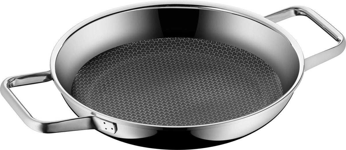 WMF Profi Resist - Servierpfanne - ø 24 cm - Edelstahl - Induktion - Antihaftbeschichtung - langlebig