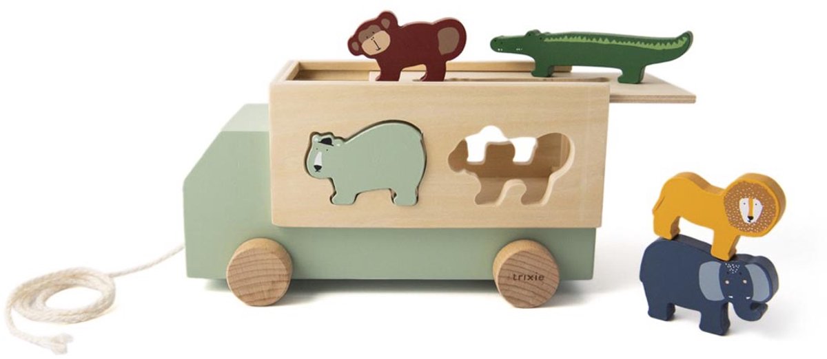 Trixie Wooden Form Stew Zoo, 6dlg.