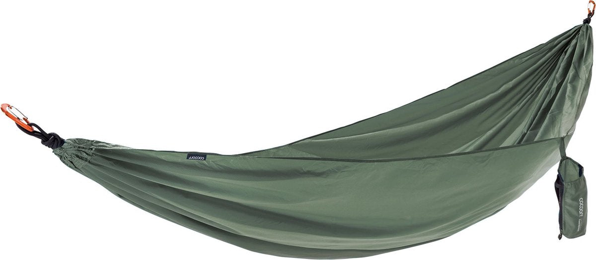 Cocoon Reisehängematten-Set – einzeln – Zypressengrün