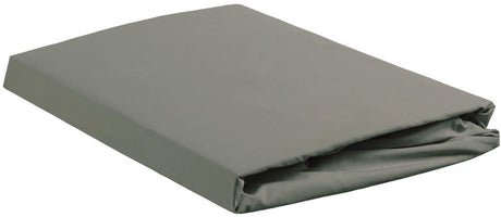 Ambiante - bamboe-katoen - boxspring hoeslaken - 140x200 cm - zand