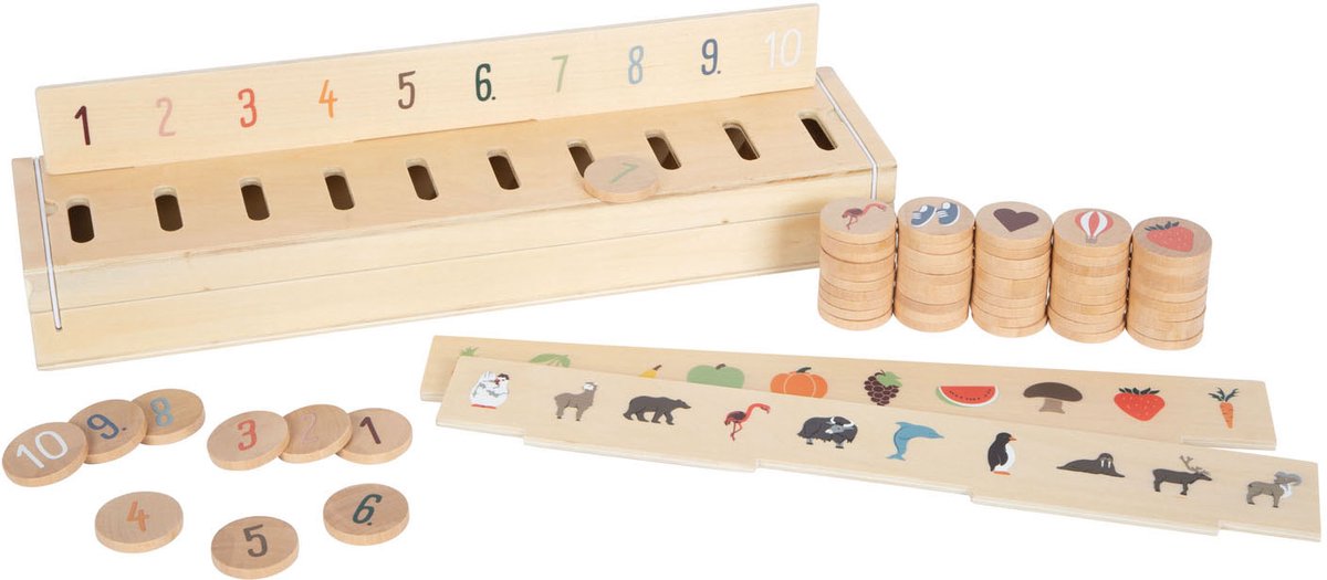 Kleiner Fuß - Holzsortierbox World Explorer