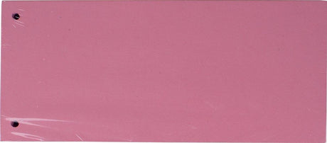 Pergamie-Verteilerstreifen | Packung mit 100 Stück | rosa