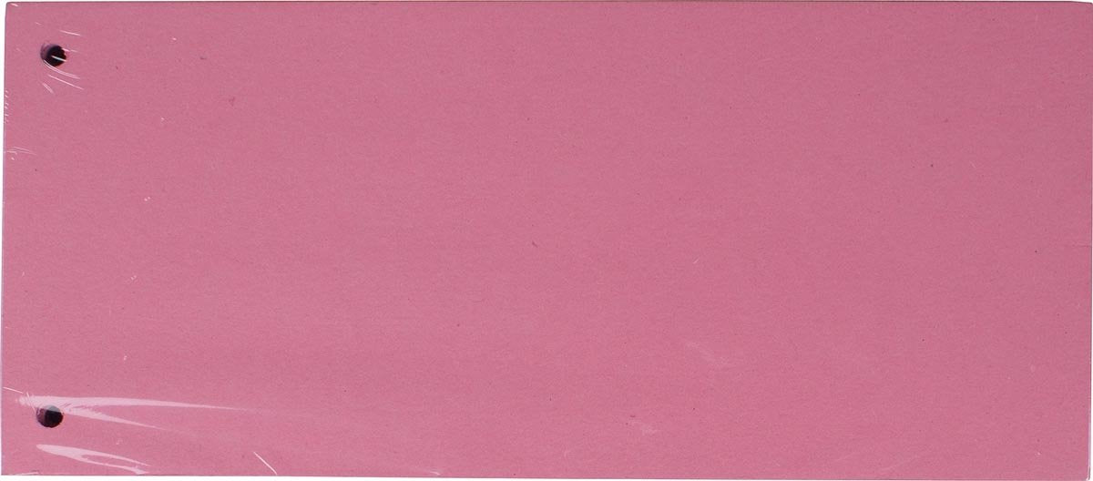 Pergamie-Verteilerstreifen | Packung mit 100 Stück | rosa