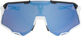 Agu dynamisch fietsbril zwart blauw lens