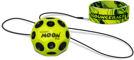 Waboba Hüpfball Spielzeug Bounceback – gelb – 63 mm.