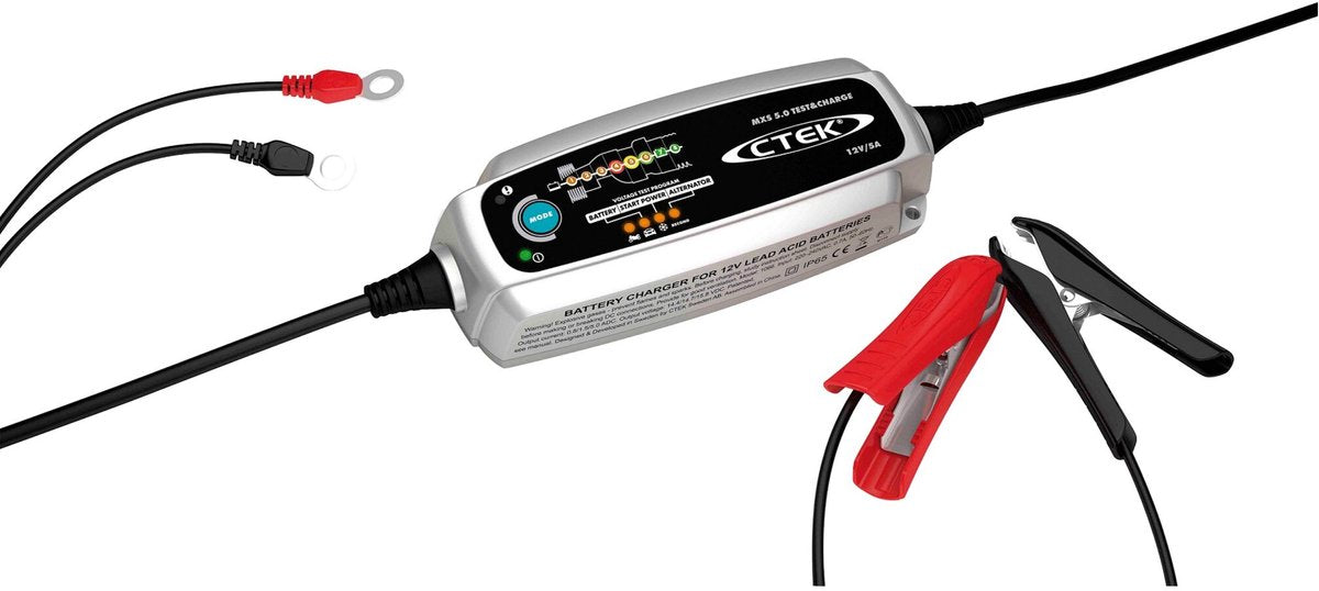 Ctek MXS 5.0 Batterieladegerät zum Testen