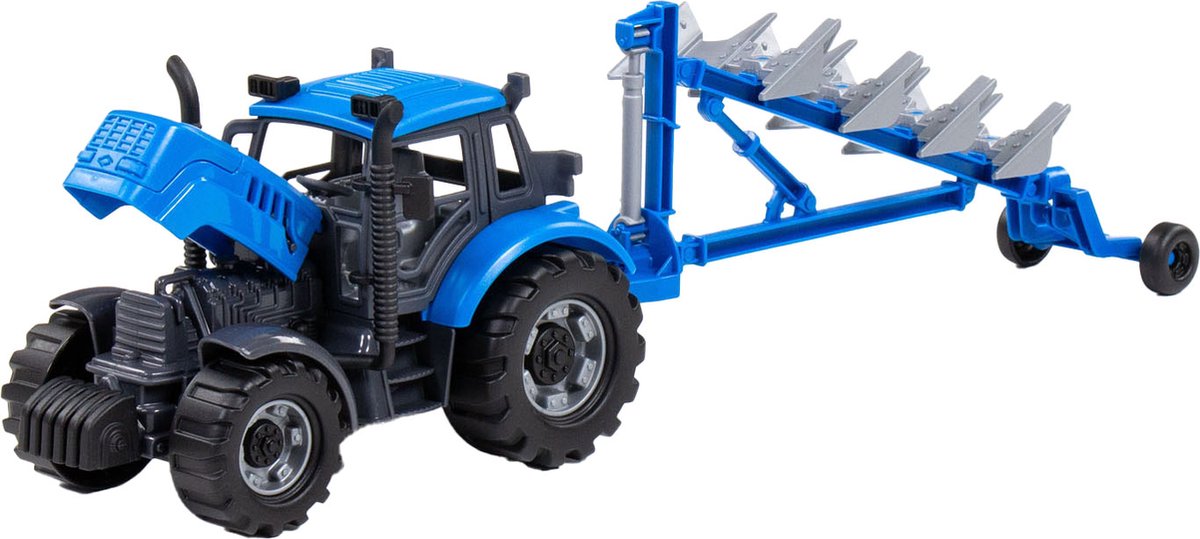 Cavallino -Traktor mit Team Blue, Skala 1:32