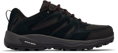Columbia Redmond™ IV Low wasserdichte Herren-Wanderstiefel – Schwarz, Bergrot