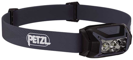 Petzl actik – Stirnlampe – 450 Lumen – leicht und vielseitig – für Camping, Wandern und Laufen – Schwarz