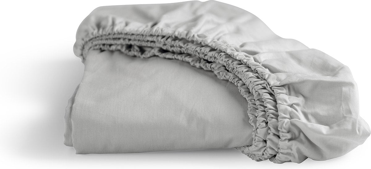 Cinderella - weekend - hoeslaken - tot 25 cm matrashoogte - 100x210 cm - lichtgrijs