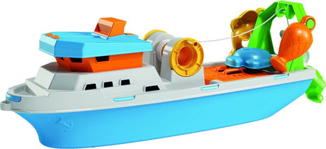 Einfaches Fischerboot + 3 Formen 40 cm
