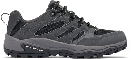 Columbia Redmond™ IV Low wasserdichte Damen-Wanderstiefel – Schwarz, Citron Haze