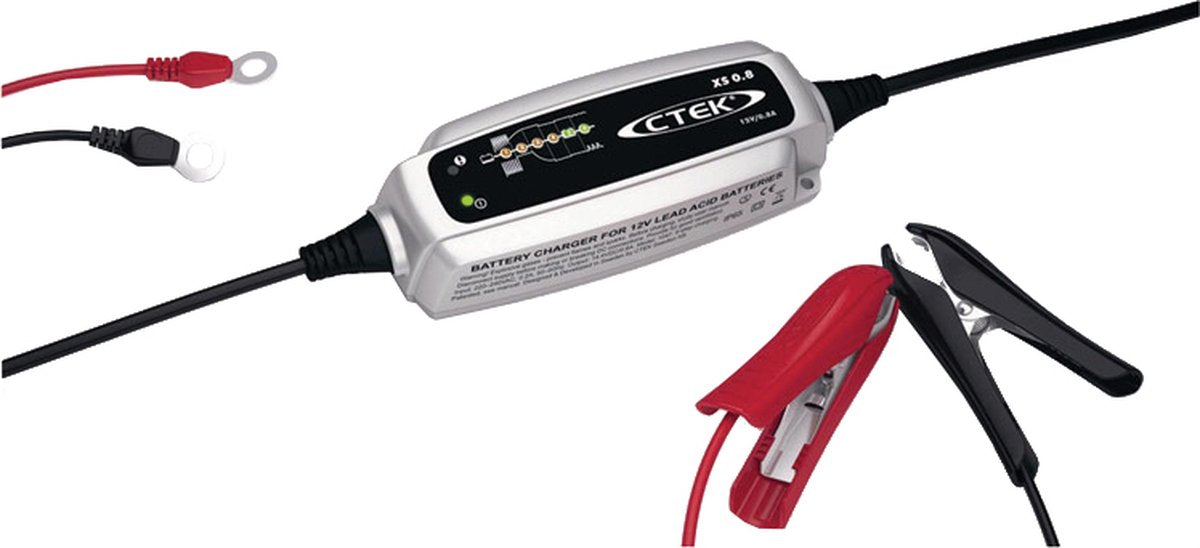 Ctek - C-Tek XS 0,8 Batterie-Erhaltungsladegerät für Motorräder