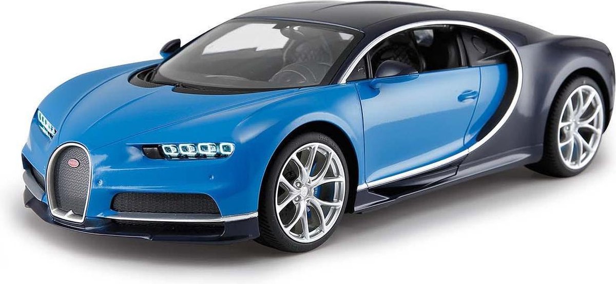 Rastar RC Bugatti Chiron Boys 27 MHz 1:14 Blau