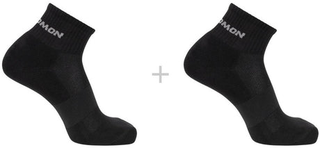 Salomon – Evasion Knöchelsocken | 2er-Pack | Knöchelsocken | Größe XL 45-47 - schwarz